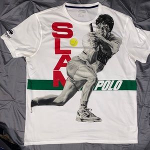 Ralph Lauren Polo Classic Tennis SLAM 🎾 Tshirt XL